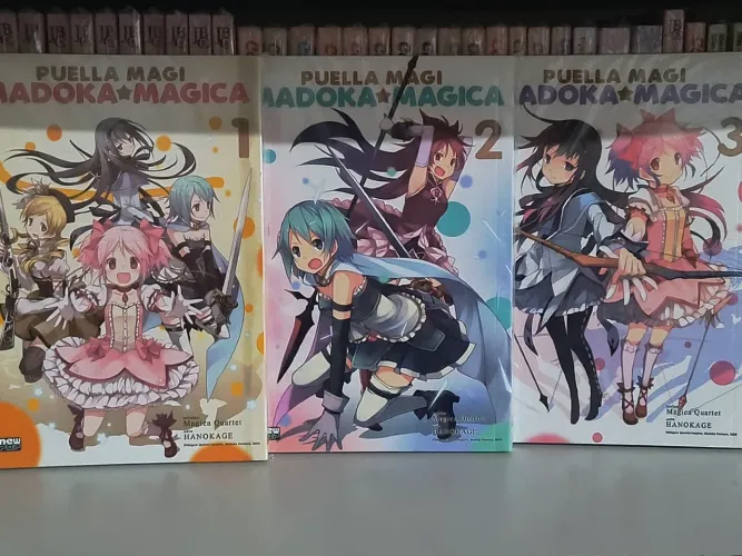 Mangás Madoka Mágica + Madoka Mágica Different Story (COMPLETO) EditoraNewPop Mahou Shoujo