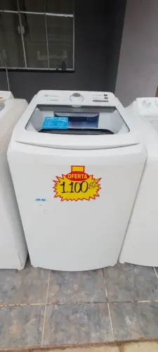 Máquina de lavar roupas faz tudo 14 kilos