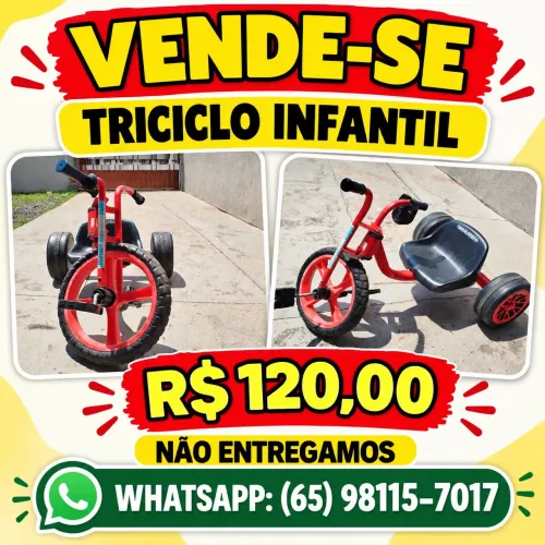 Triciclo Infantil 