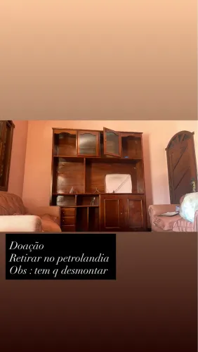 Estante para doação