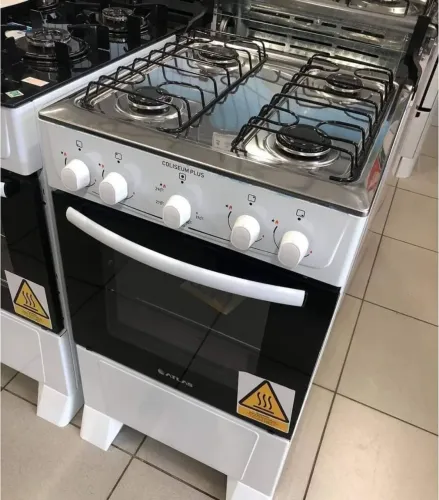 Fogão acendimento manual 4 bocas 