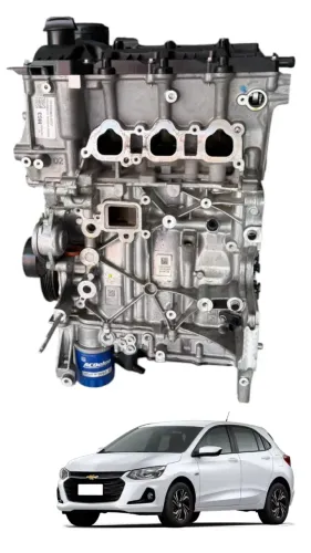 Motor Parcial Chevrolet Onix 1.0 Lt  2020 2025 Aspirado
