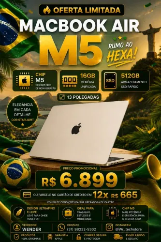 MacBook Air m5 Starlight