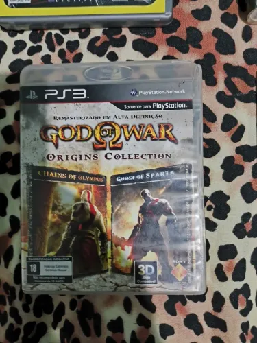 Jogo God of war colletion origins para colecionador
