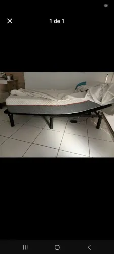 Cama elétrica articulada