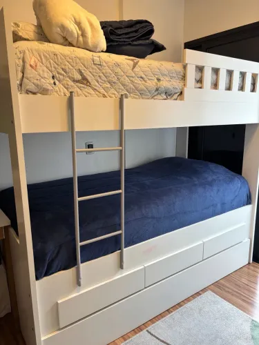 Triliche 3 Gavetas Branco