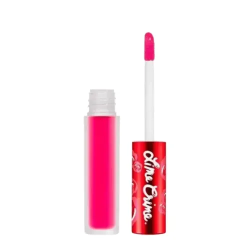Batom Lime Crime Velvetines Matte Lipstick Pink Velvet