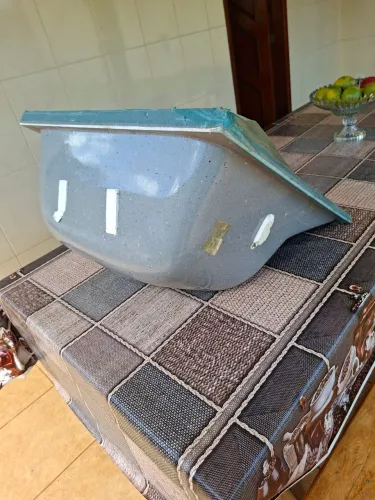 Tanque de lavar roupas novo.
