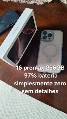 16 pro max so venda 97% bateria