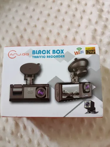 Câmera Veicular Black Box Traffic Recorder Wi-Fi Full HD 1080p Nova