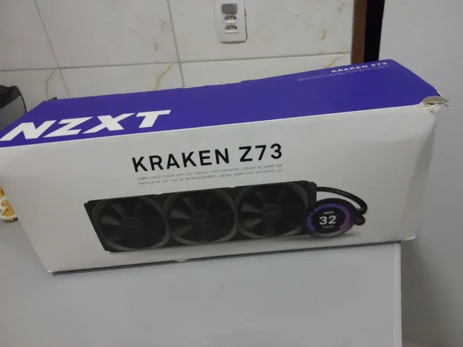 Watercooler NZXT Kraken Plus 360mm Black 1 ano  de garantia 