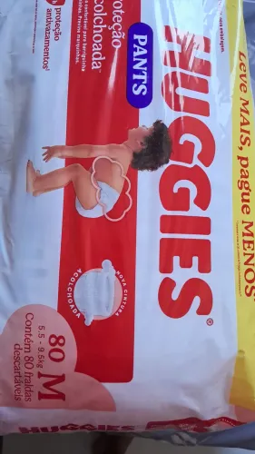 Fralda descartáveis M