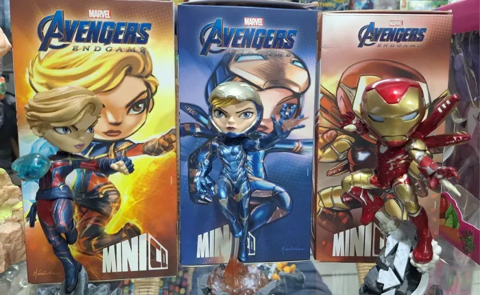 Lote MiniCo  Marvel Iron Studio  3 estatuetas