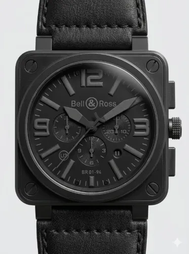 RELOGIO BELL ROSS BR 01-94 AUTOMATICO PVD OTIMO ESTADO