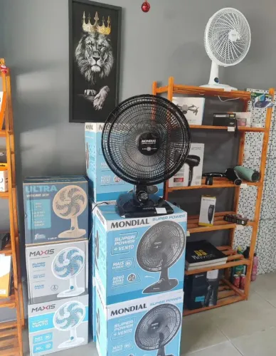 Ventilador novo mondial super power 3 velocidades