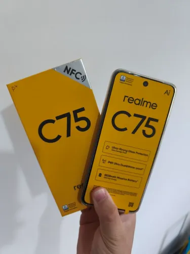 Realme C75 256GB NFC IP69 - Faço a Entrega