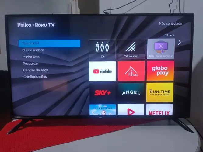 Tv smartv Roku 40 polegadas 4k
