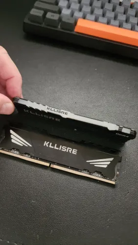 16gb DDR4 2666mhz Kllisre 8+8gb 2666mhz uma com rgb
