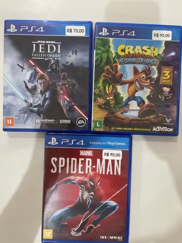 Jogos PS4 Usados