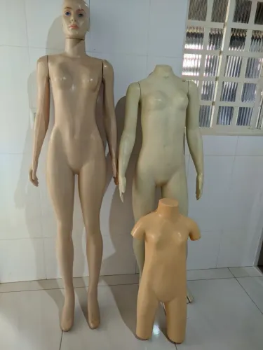 2 Manequins grande e 1 Pequeno