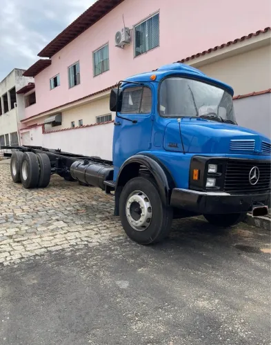 CAMINHÃO 1313 1986 Azul - Ótimo Estado, Pronto para Trabalhar