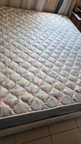 Colchão Queen, Castor, sem o box. Retirada por conta do comprador