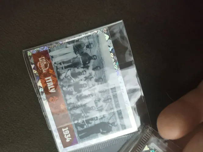 Figurinha Itália campeã 1934