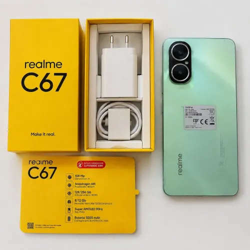 ? REALME C67 256GB / 8GB RAM ? COMPLETO