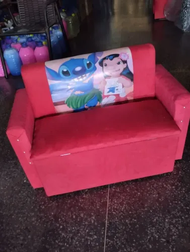 Sofazinho Baú duplo c/ braço 