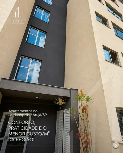 Apartamento para venda possui 65 metros quadrados com 2 quartos em Jordanópolis - Arujá -