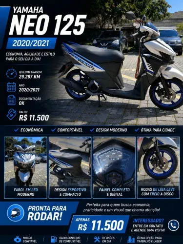 Vende-se moto neo 125