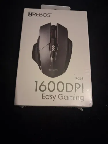 Mouse Sem Fio Gaming Hrebos IF-263 - 1600 DPI (LACRADO NA CAIXA)