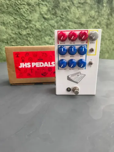 Jhs Pedals Colour Box V2 Studio Grade Preamp Pedal - Branco