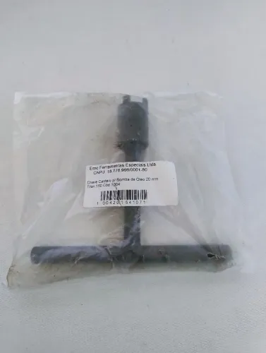 Chave castelo para bomba de óleo 20mm Titan 150 e trava p desmontar filtro Honda100a 350cc
