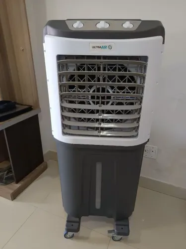 Climatizador De Ar Frio Industrial 75 Litros Evaporativo Cor Branco