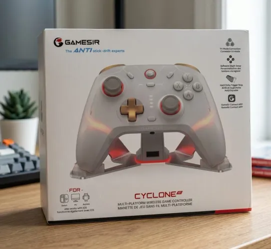 GameSir Cyclone 2 - 1000Hz, TMR e RGB.