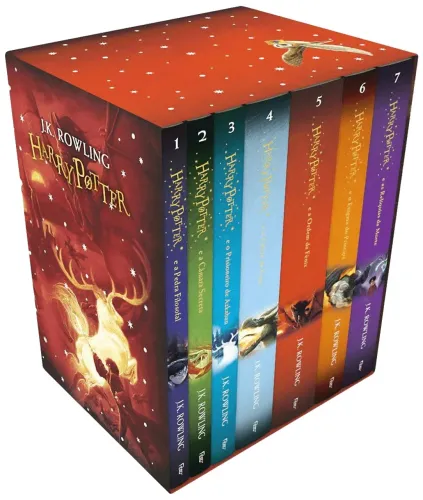 Box Harry Potter vermelho editors Rocco
