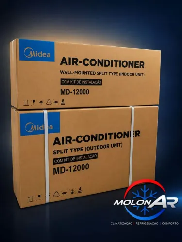 Split MIDEA CARRIER 12.000 BTUS QUENTE E FRIO