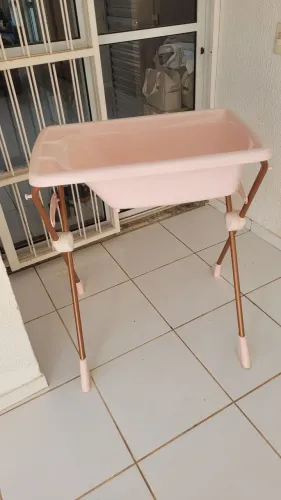 Banheira Burigotto rosa SEM TROCADOR