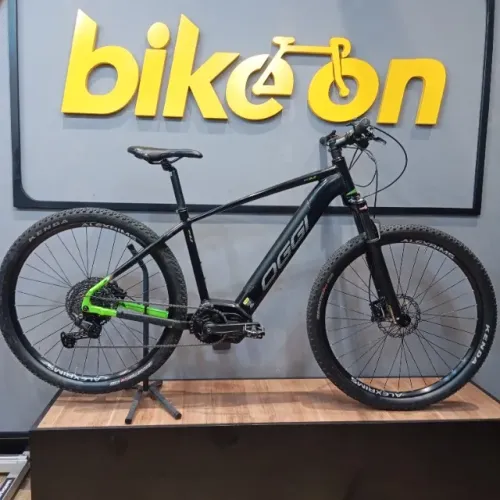 Bicicleta Életrica oggi 8.2 preta/verde