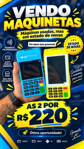 Maquineta Cartão Mercado Pago