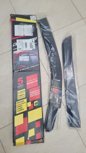 calha de chuva para Toyota Hilux Cabine Dupla
