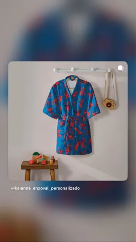 Roupão Infantil Homem Aranha 