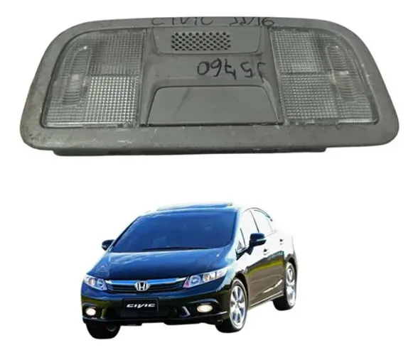 Luz Teto Cortesia Honda Civic G9 2012 2013 2014 2015 2016