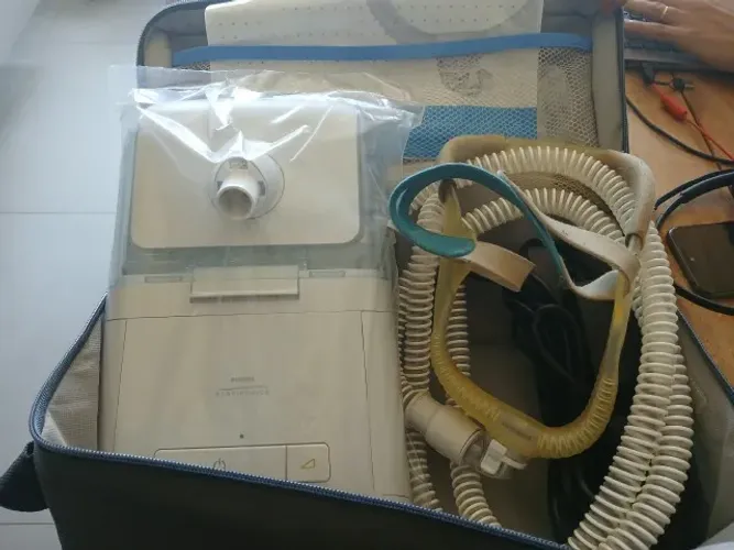 CPAP Philips + Umidificador + Máscara 