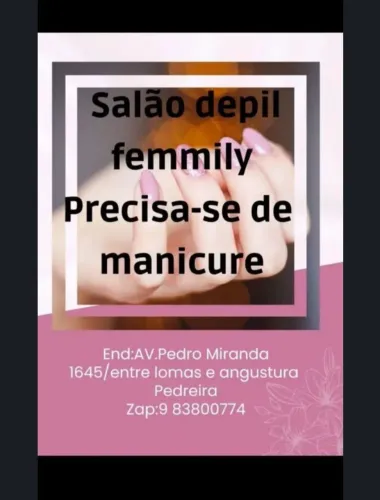 Precisa-se de manicure