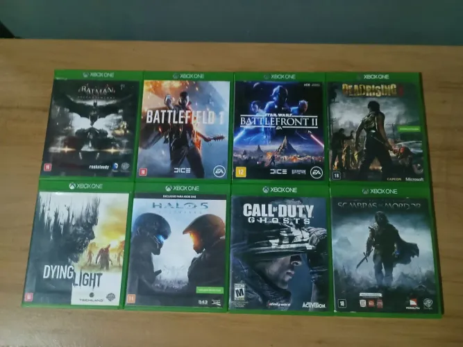 Lote 8 Jogos Xbox One - Originais e Em Perfeito Estado