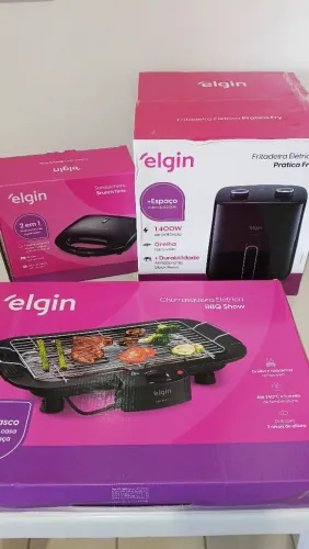 Vendo Eletros da Elgin nunca usados por 400,00 os três