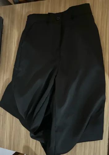 Calça pantalona preta