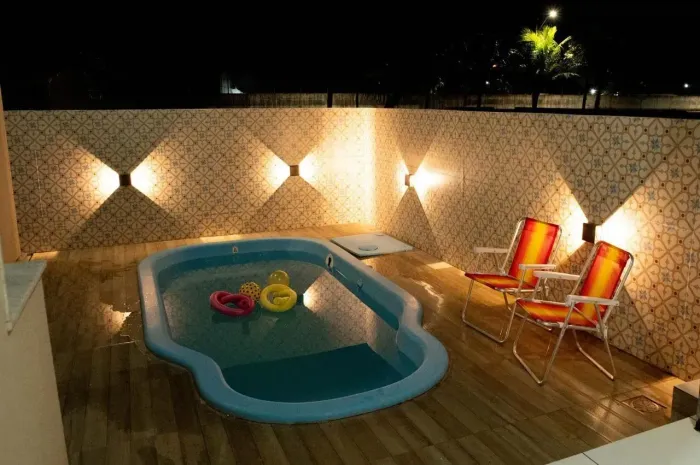 LUCENA I CASA MOBILIADA 100m² 4 QUARTOS 1 SUITE WC SOCIAL PISCINA PRIVATIVA